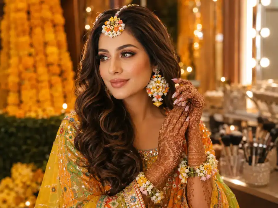 Bridal Mehndi Makeup