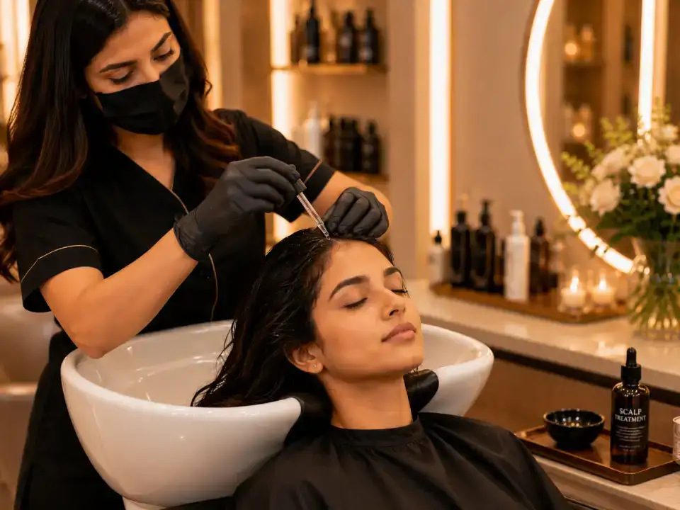 Hair Wash & Scalp Treatment